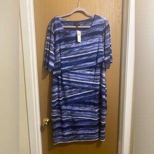 NWT Connected purple dress, 20 W